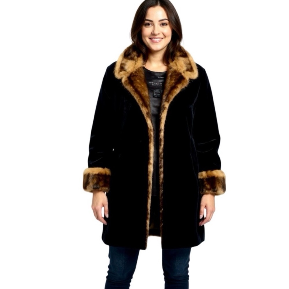 Tally Ho Faux Fur Soft Coat